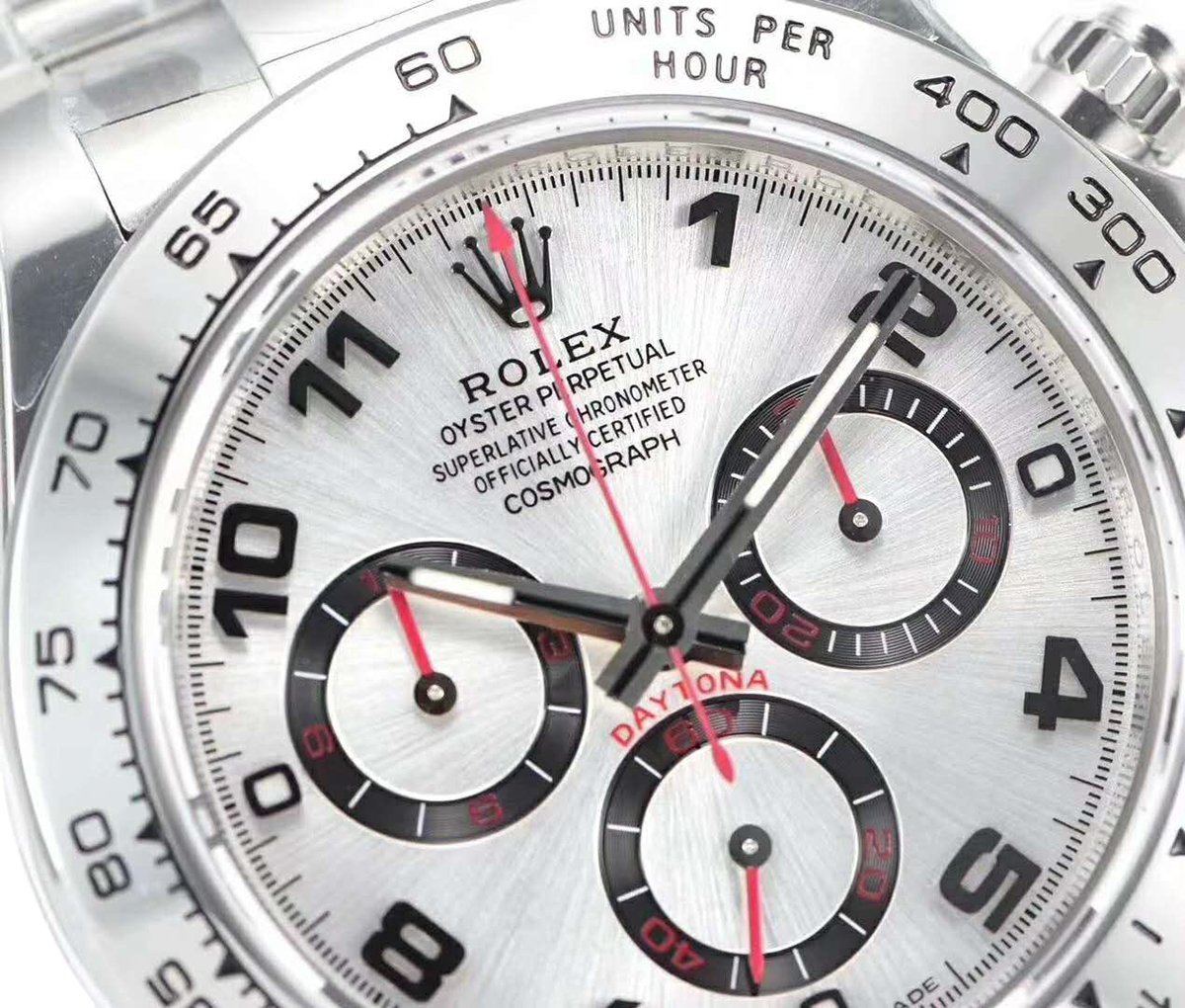 Daytona 116509 Silver Dial in White Gold