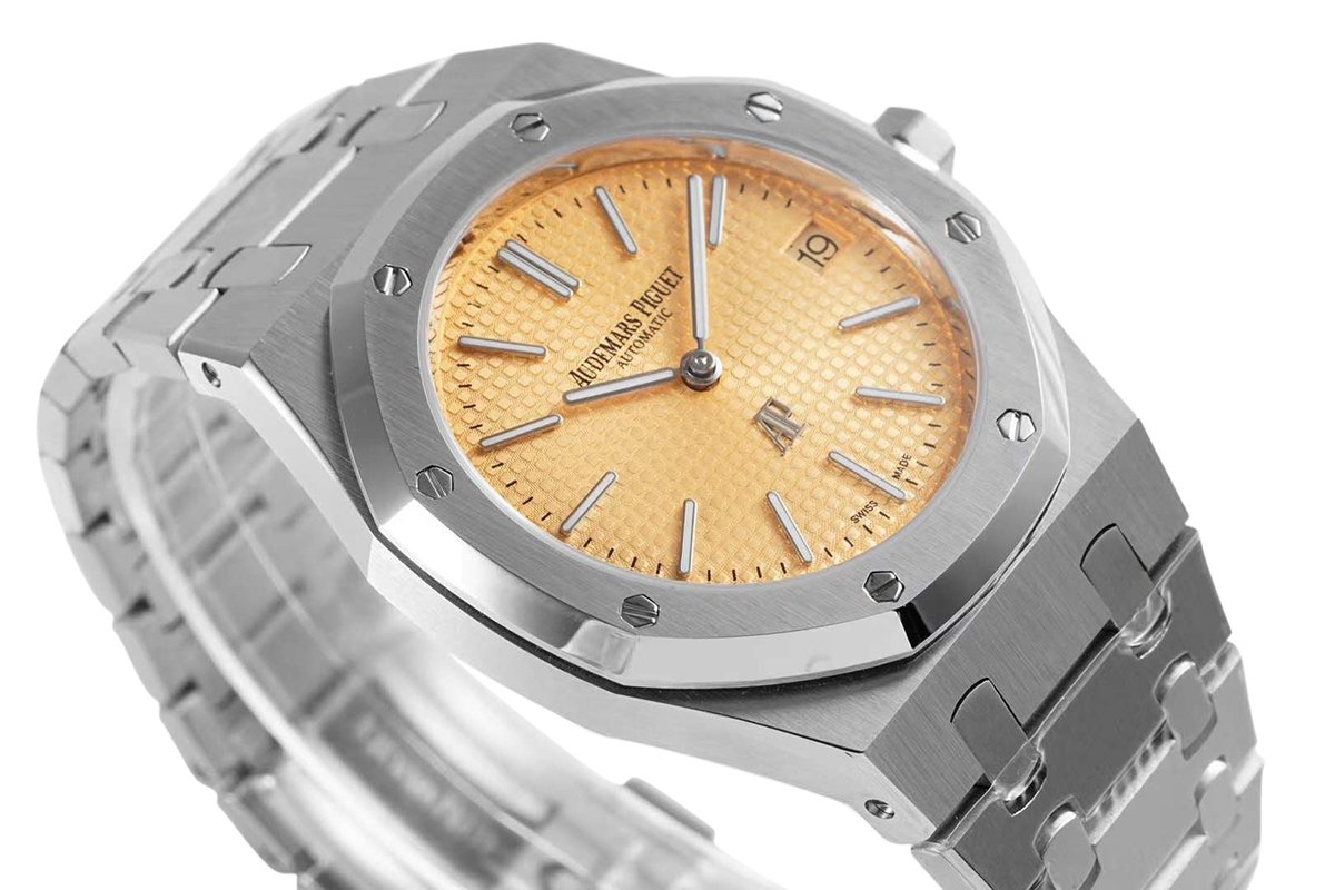Royal Oak 15202 39mm Yellow Dial