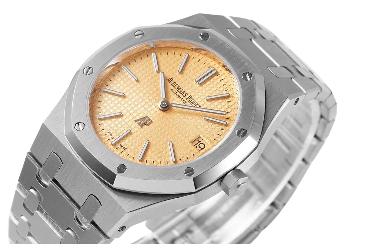 Royal Oak 15202 39mm Yellow Dial