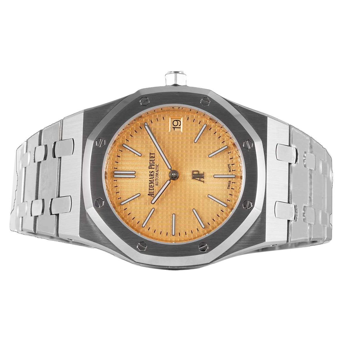 Royal Oak 15202 39mm Yellow Dial