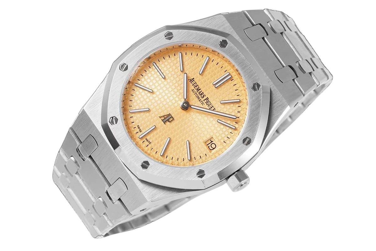 Royal Oak 15202 39mm Yellow Dial