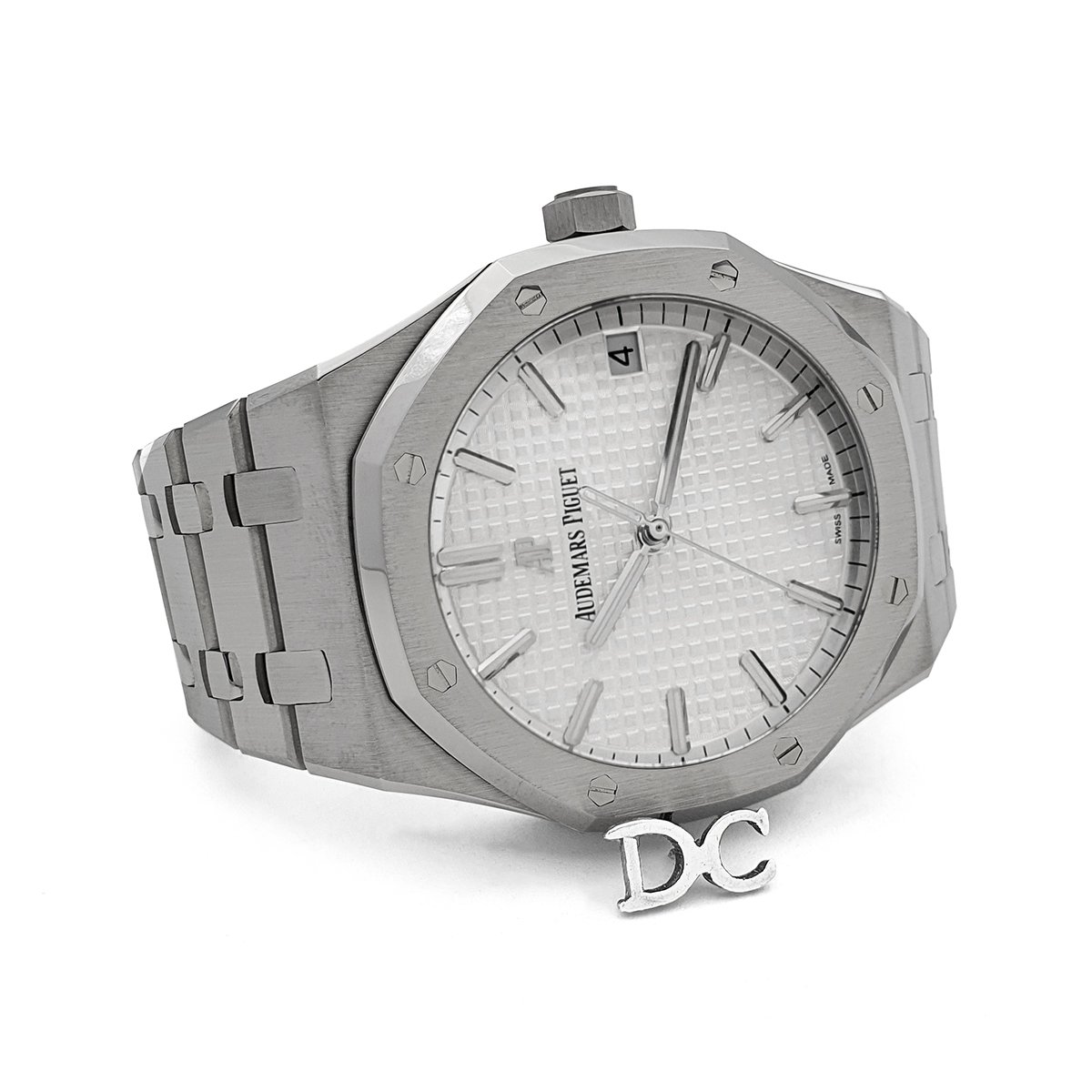 Royal Oak 15500 White Dial