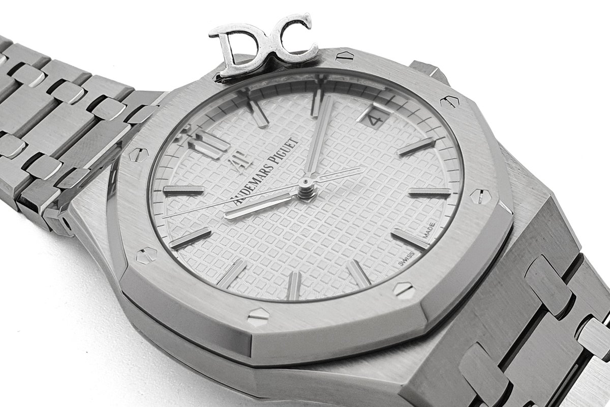 Royal Oak 15500 White Dial