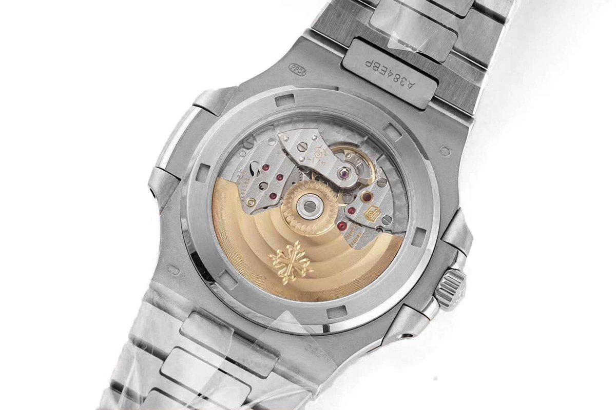 nautilus jumbo 5711 Di*m*nd dial in white gold with paved Di*m*nds