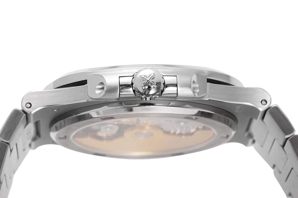 nautilus jumbo 5711/1a-011 white dial with Di*m*nd bezel