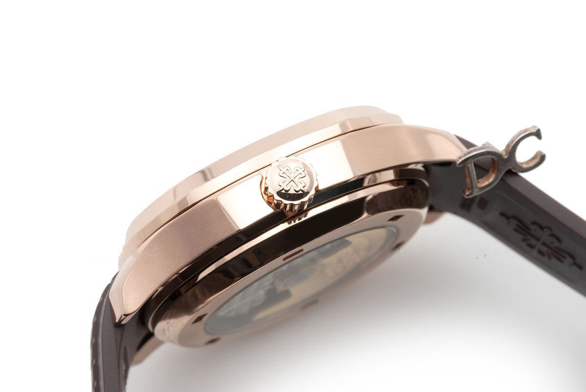 Aquanaut Time Travel 5164A Brown dial in Rose Gold