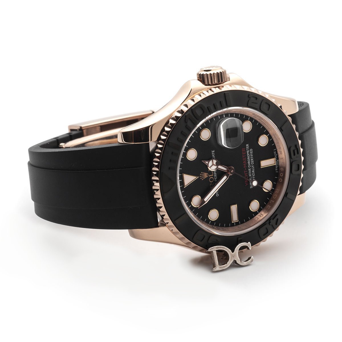 Yacht-Master 116655 Everose Gold (Baselworld 2015) on Oysterflex Strap
