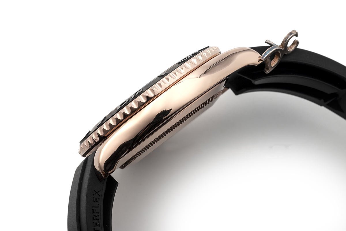 Yacht-Master 116655 Everose Gold (Baselworld 2015) on Oysterflex Strap