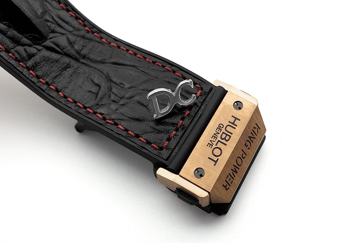 King Power F1 Grey Dial Chronograph in Rose Gold