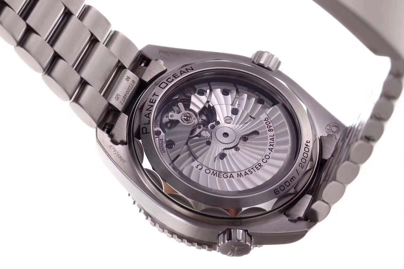 Planet Ocean 600M Omega Co-Axial Master Chronometer 43.5mm Black Dial Ref 215.30.44.21.01.001