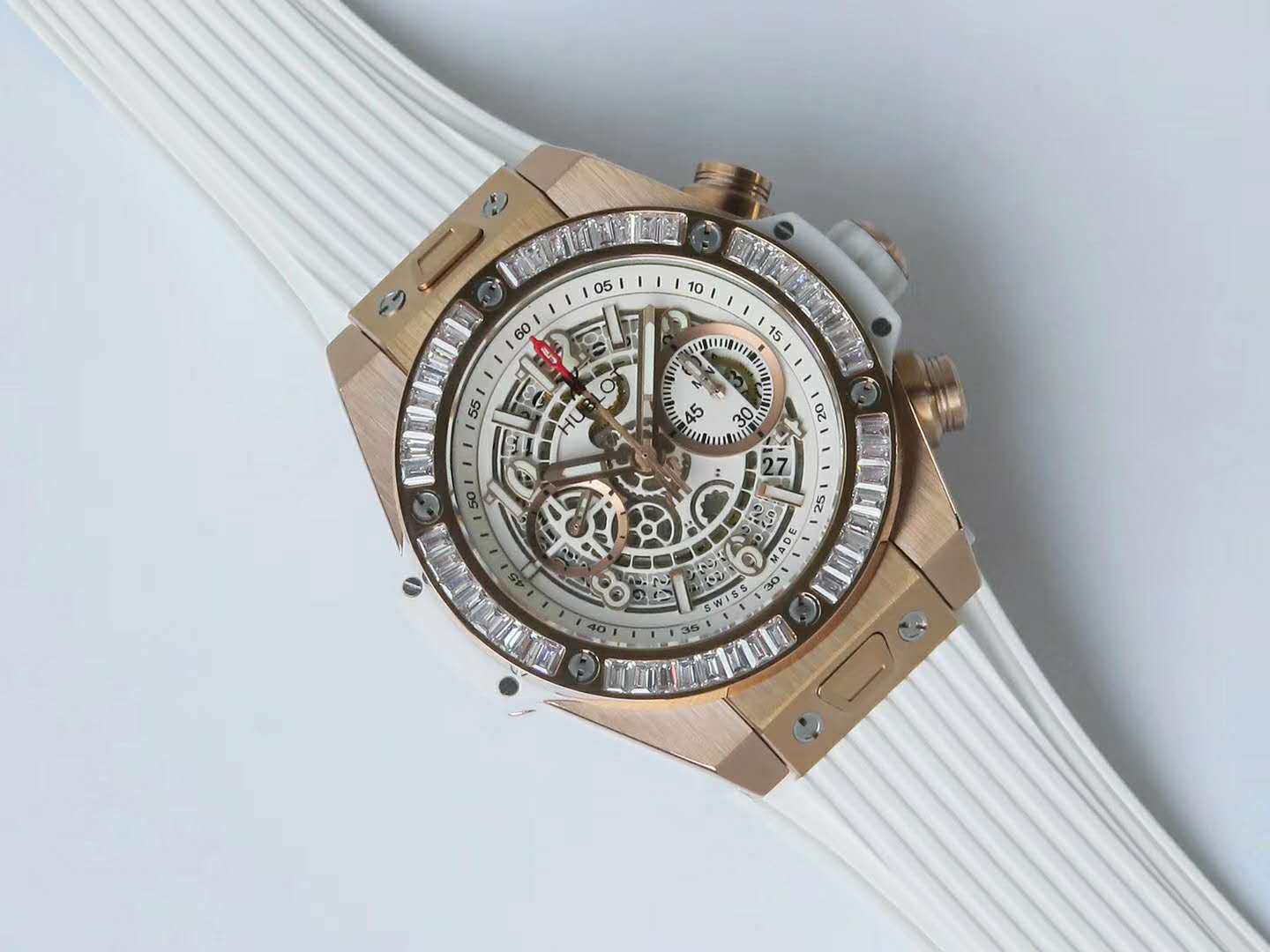 big bang unico gold white with Di*m*nd