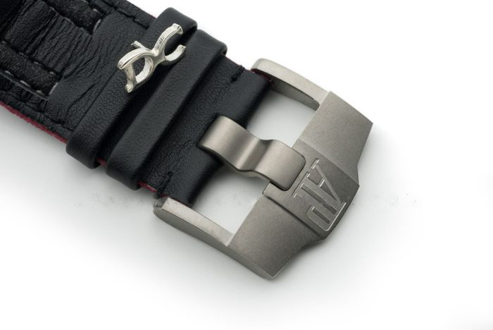 Royal Oak Offshore 26290IO 44mm Ceramic JF Black/Red Dial on Black Leather Strap A3126