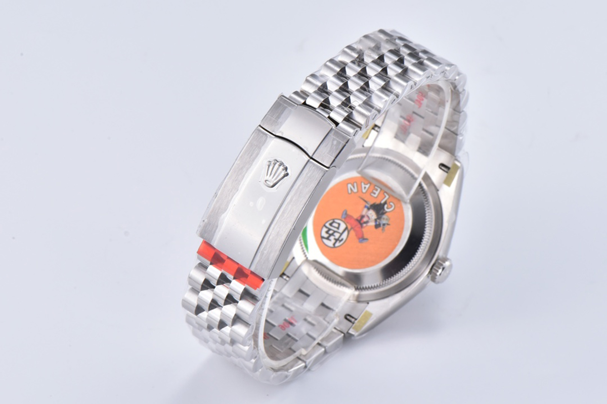 datejust 36 126234 white mop dial with Di*m*nd marker in steel in jubilee bracelet