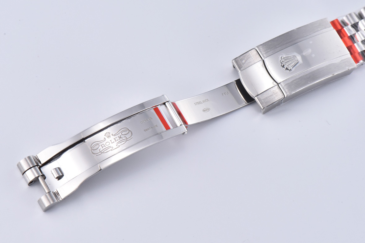 datejust 36 126234 bright black dial with Di*m*nd marker in steel in jubilee bracelet