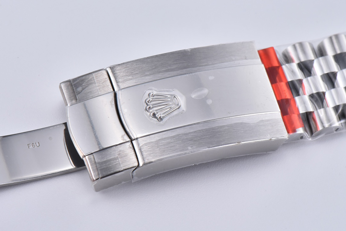 datejust 36 126234 white mop dial with Di*m*nd marker in steel in jubilee bracelet