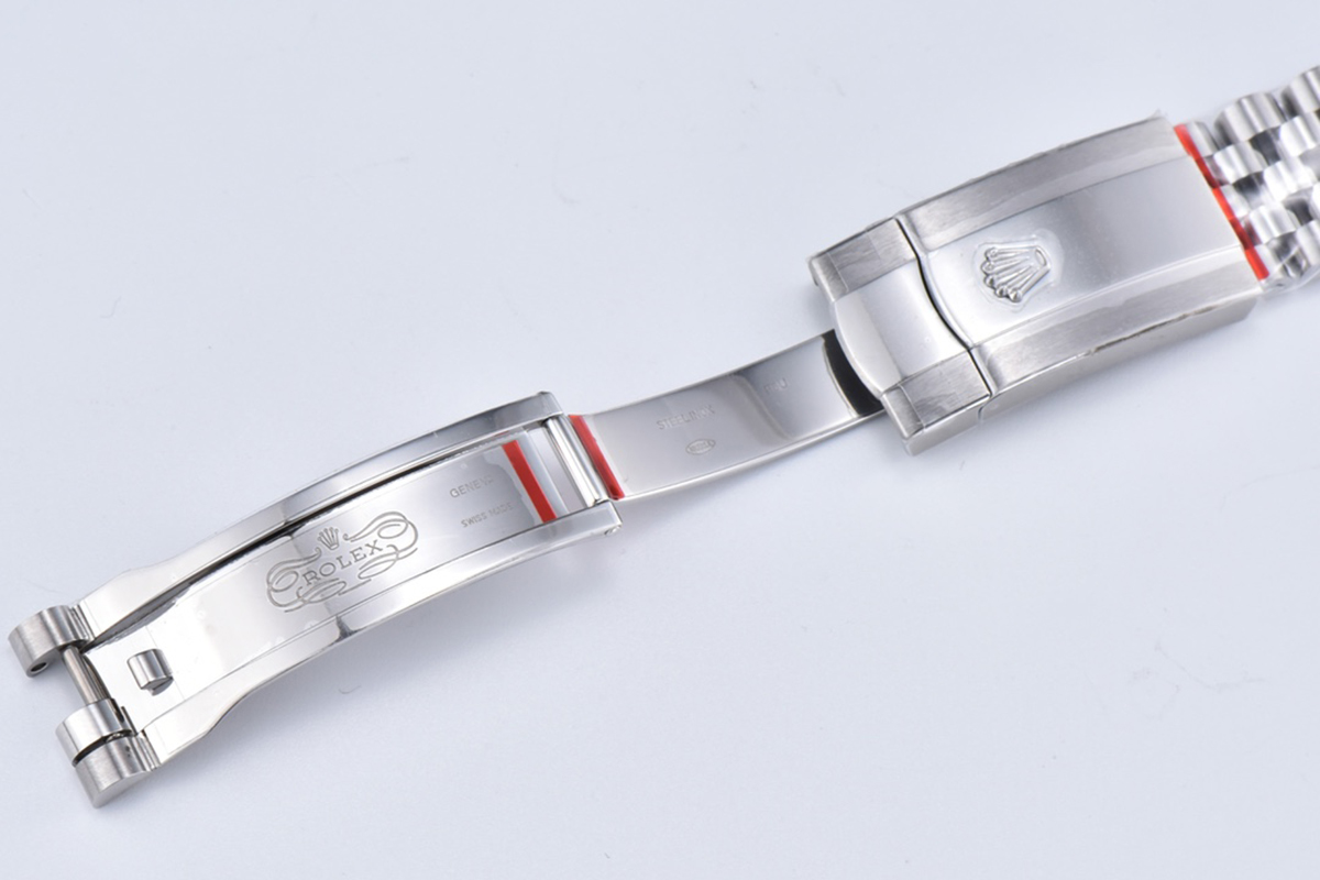 datejust 36 126234 white mop dial with Di*m*nd marker in steel in jubilee bracelet