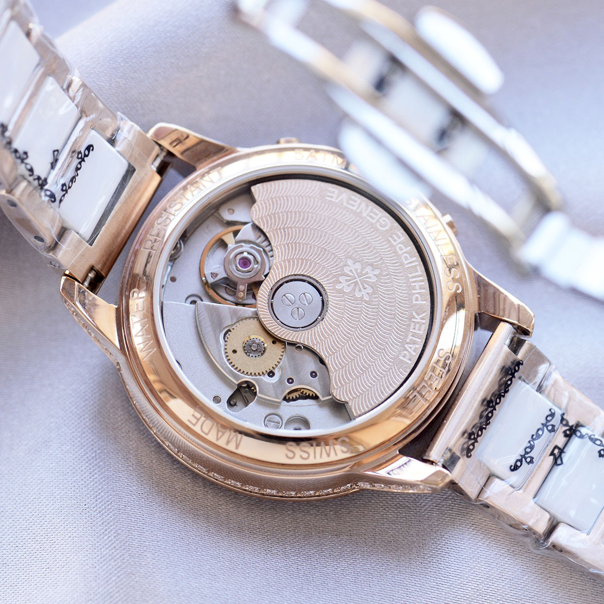 grand complications ladies first perpetual calendar with Di*m*nd bezel in rose gold