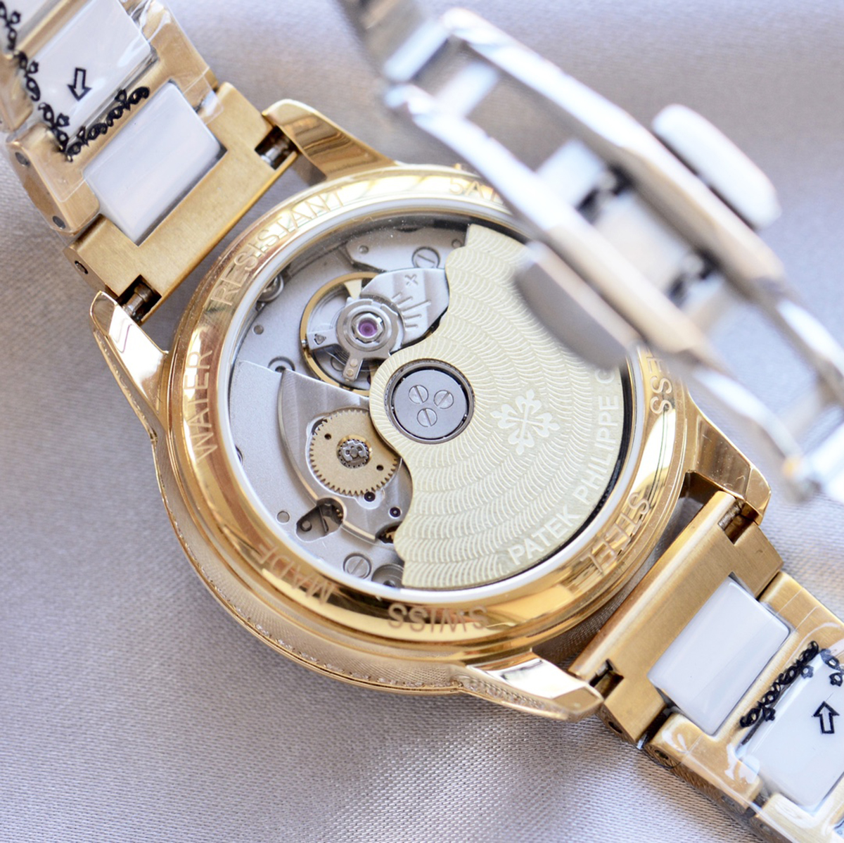 grand complications ladies first perpetual calendar with Di*m*nd bezel in yellow gold