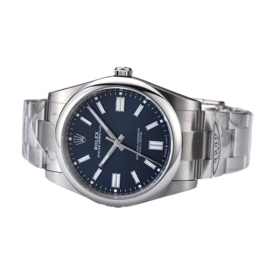 Oyster Perpetual 41mm Bright Blue Dial 124300