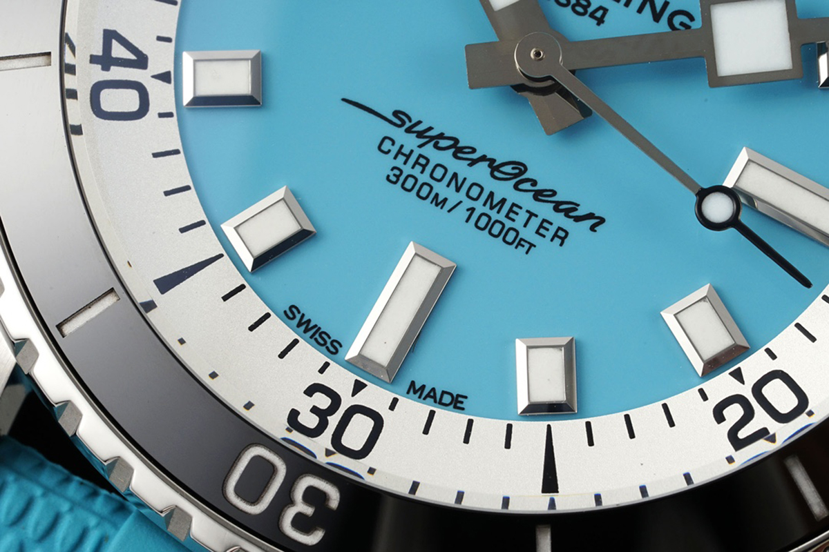 Superocean Automatic 44 Tiffany Blue Dial Ref: A17376211L2S1