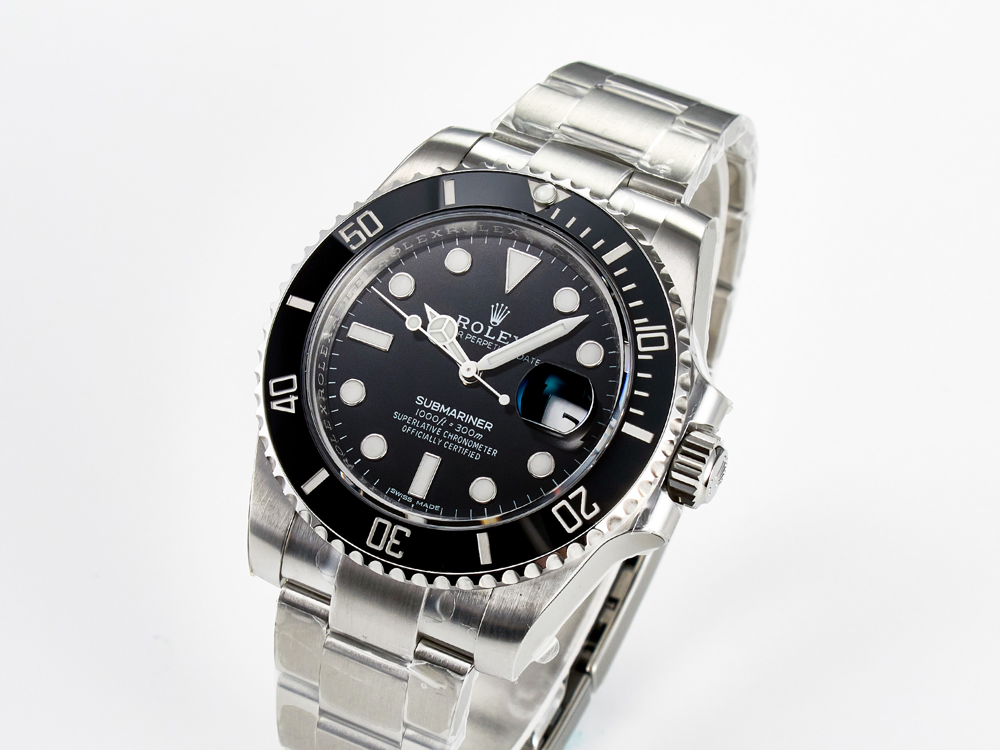 Submariner 116610 LN Black Ceramic ZZF 1:1 Best Edition 904L SS Case and Bracelet VS3135 V3