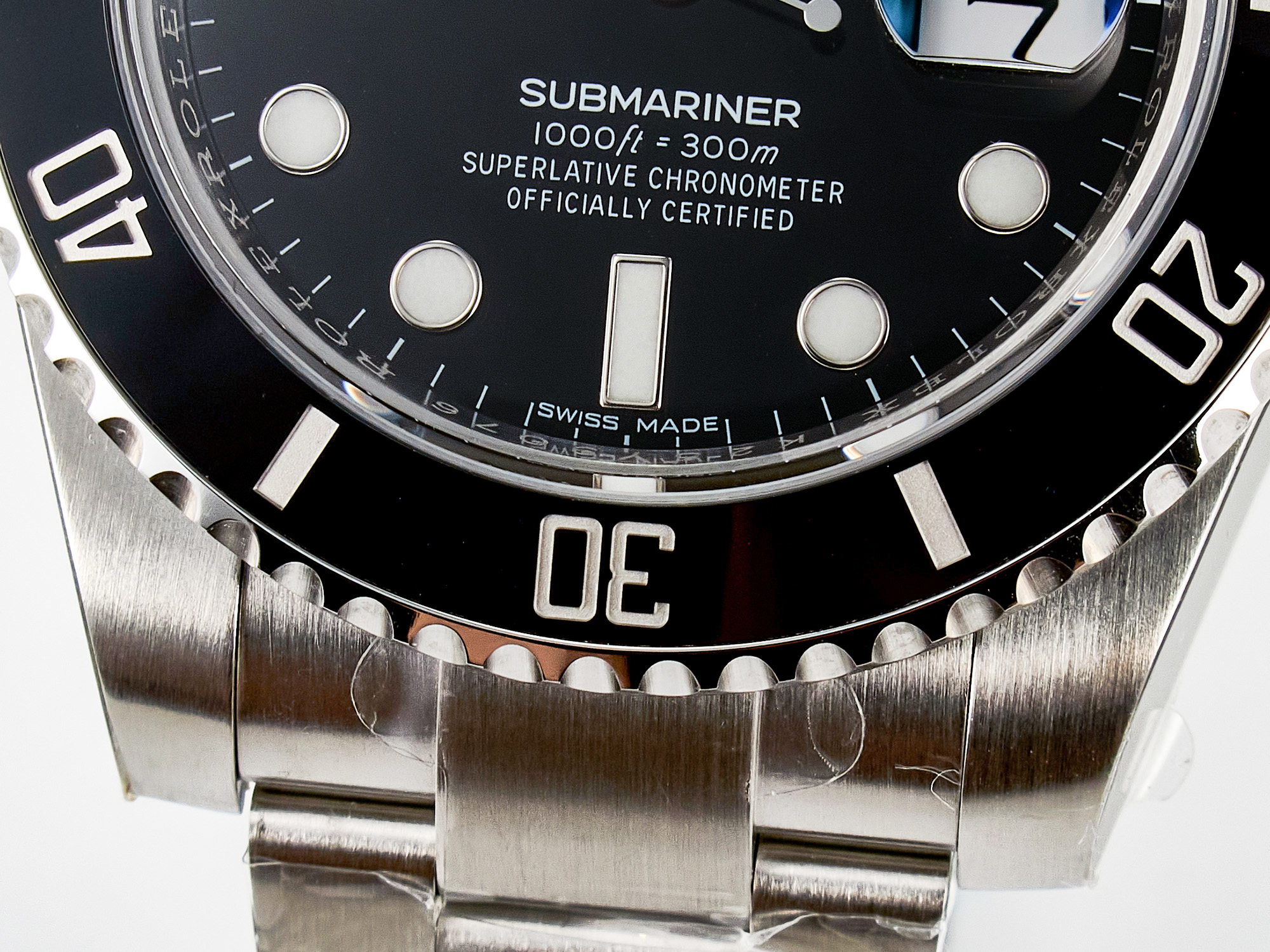 Submariner 116610 LN Black Ceramic ZZF 1:1 Best Edition 904L SS Case and Bracelet VS3135 V3