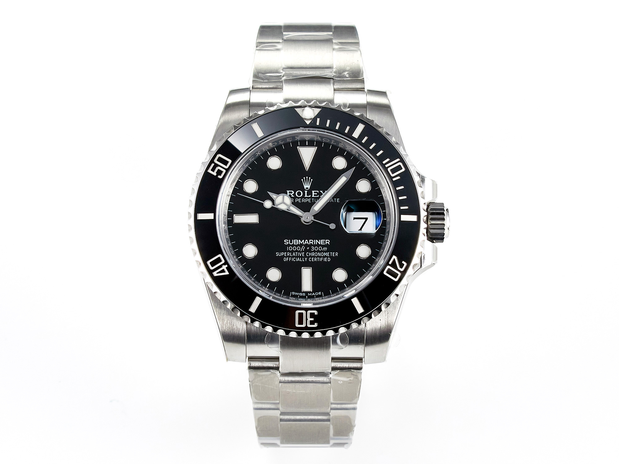 Submariner 116610 LN Black Ceramic ARF 1:1 Best Edition 904L SS Case and Bracelet VS3135