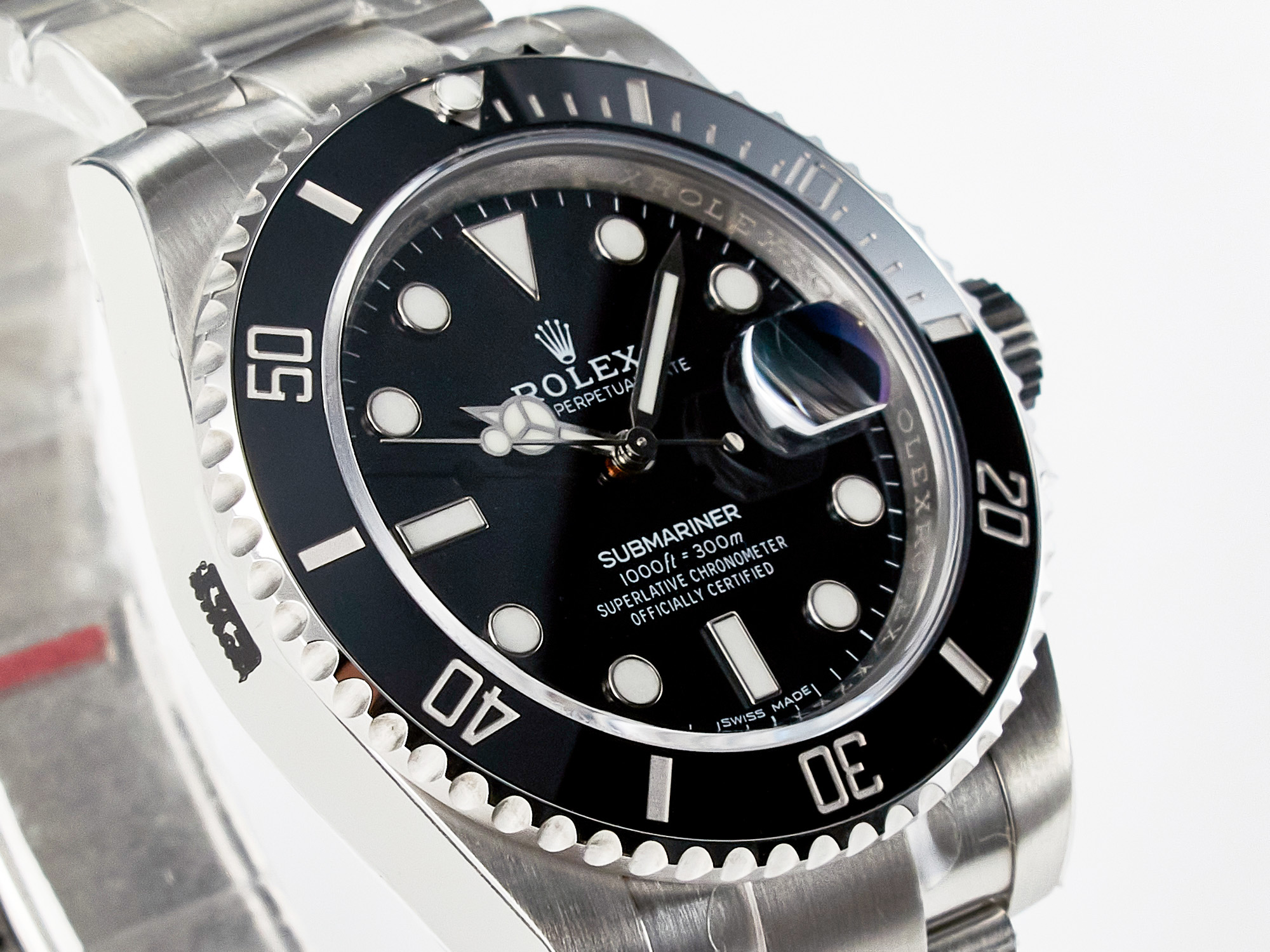 Submariner 116610 LN Black Ceramic VSF 1:1 Best Edition 904L SS Case and Bracelet VS3135