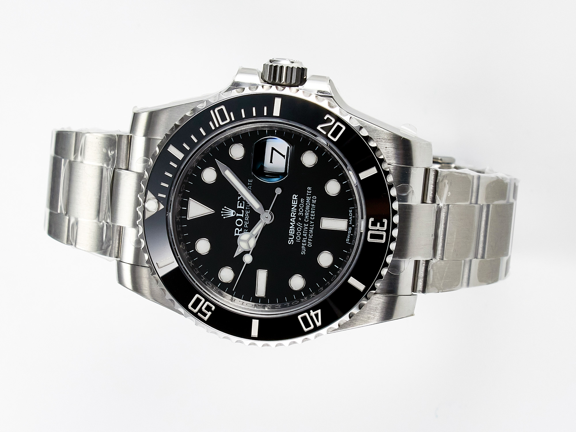 Submariner 116610 LN Black Ceramic VSF 1:1 Best Edition 904L SS Case and Bracelet VS3135