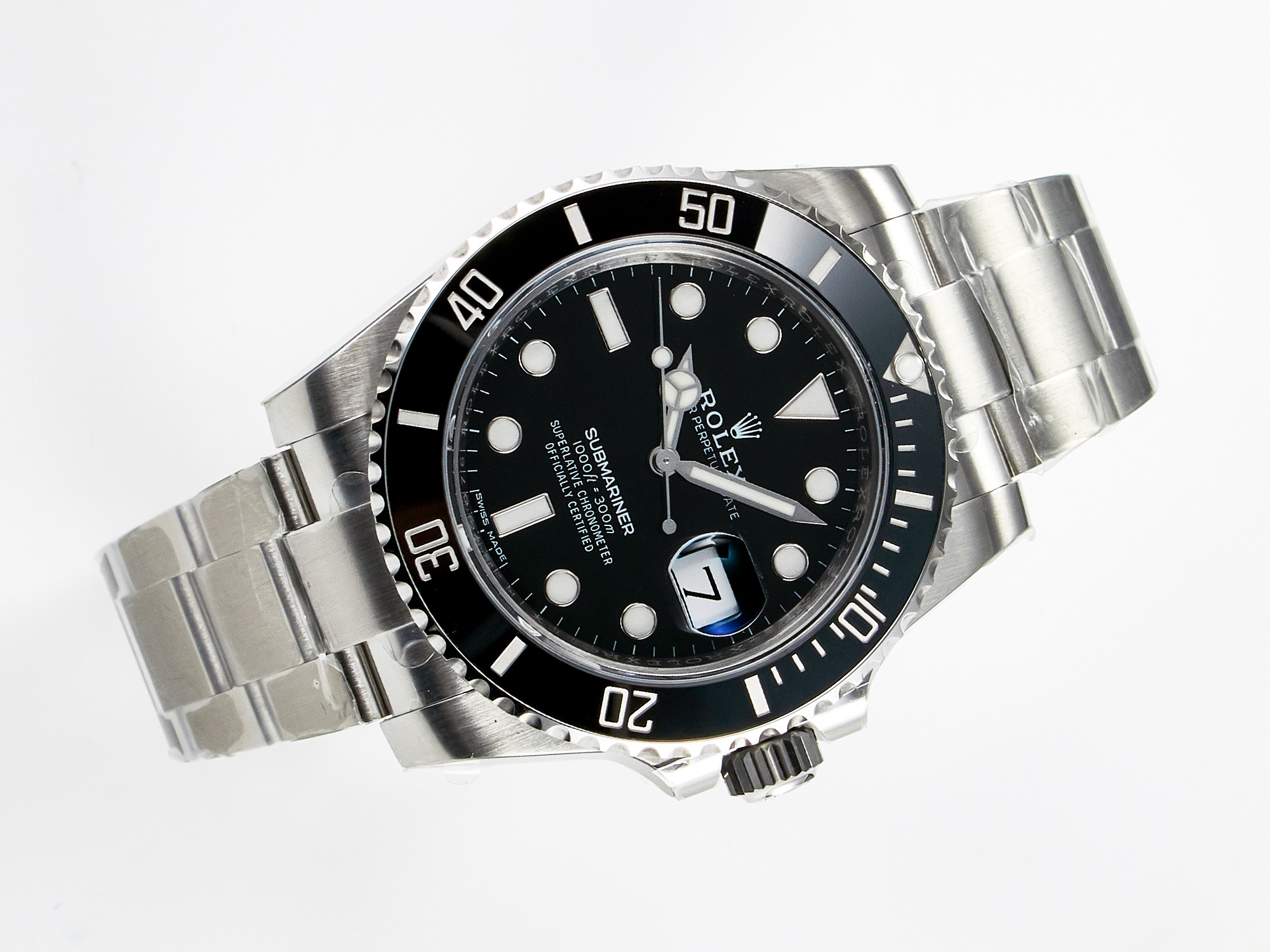 Submariner 116610 LN Black Ceramic VSF 1:1 Best Edition 904L SS Case and Bracelet VS3135