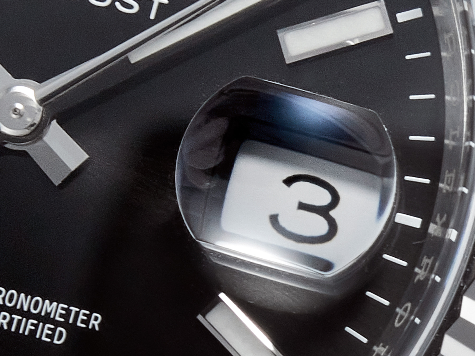 Datejust 41 Black Dial Stick Markers in Steel Clean Factory