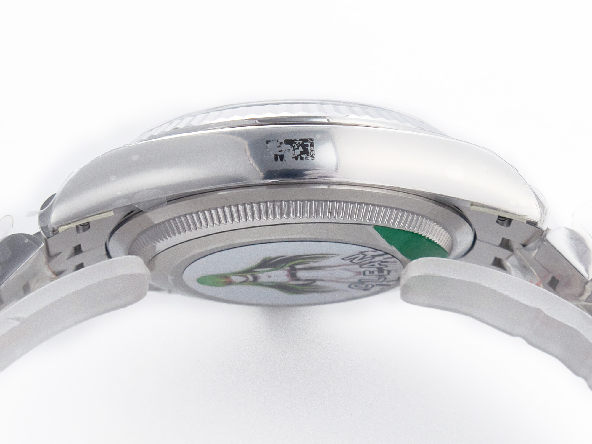 Datejust 41 Black Dial Stick Markers in Steel Clean Factory