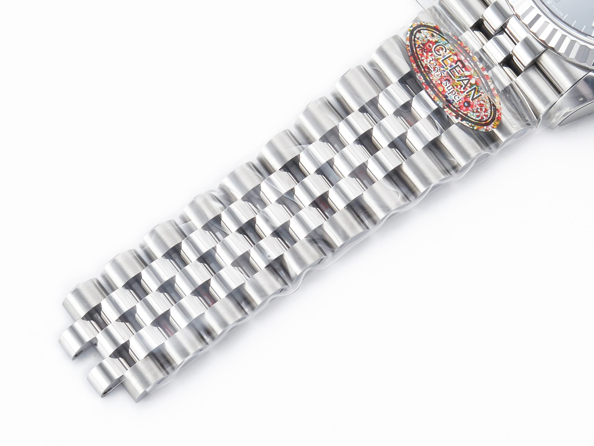 Datejust 41 Black Dial Stick Markers in Steel Clean Factory