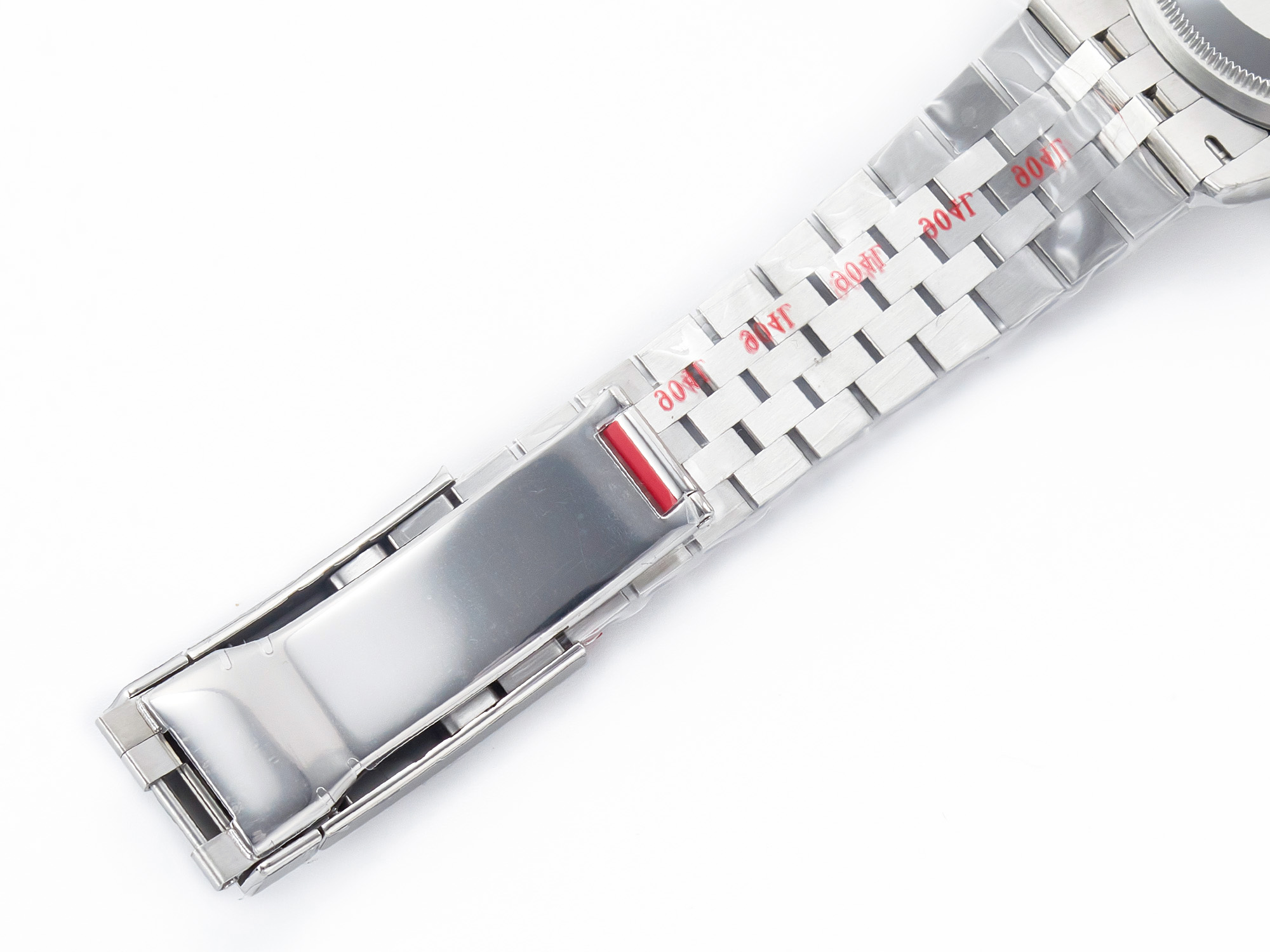 Datejust 41 Black Dial Stick Markers in Steel Clean Factory