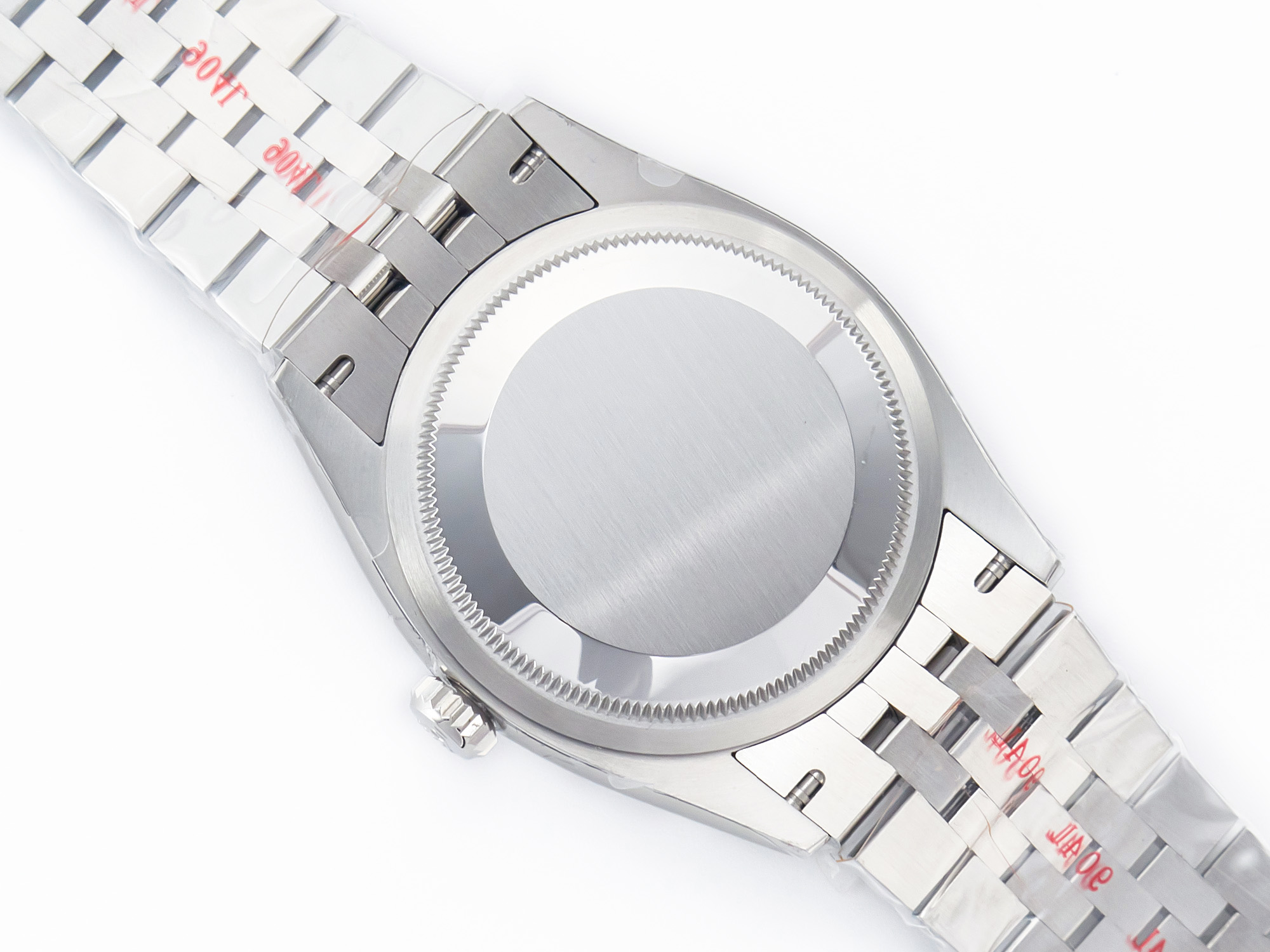 Datejust 41 Black Dial Stick Markers in Steel Clean Factory