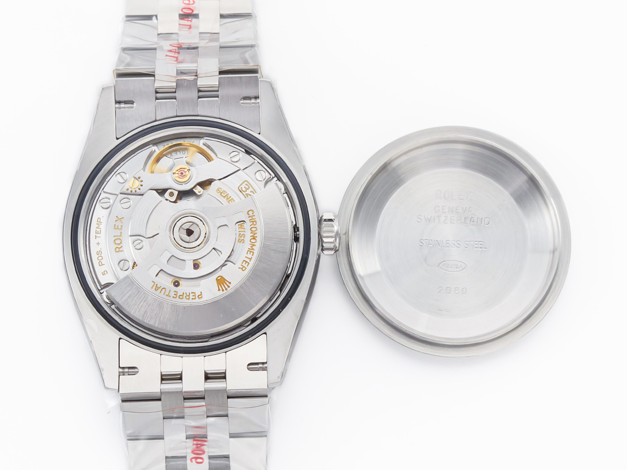 Datejust 41 Black Dial Stick Markers in Steel Clean Factory