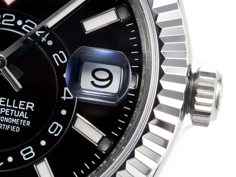 Sky-Dweller 326934 904L SS ZF 1:1 Best Edition Black Dial on SS Bracelet A2824