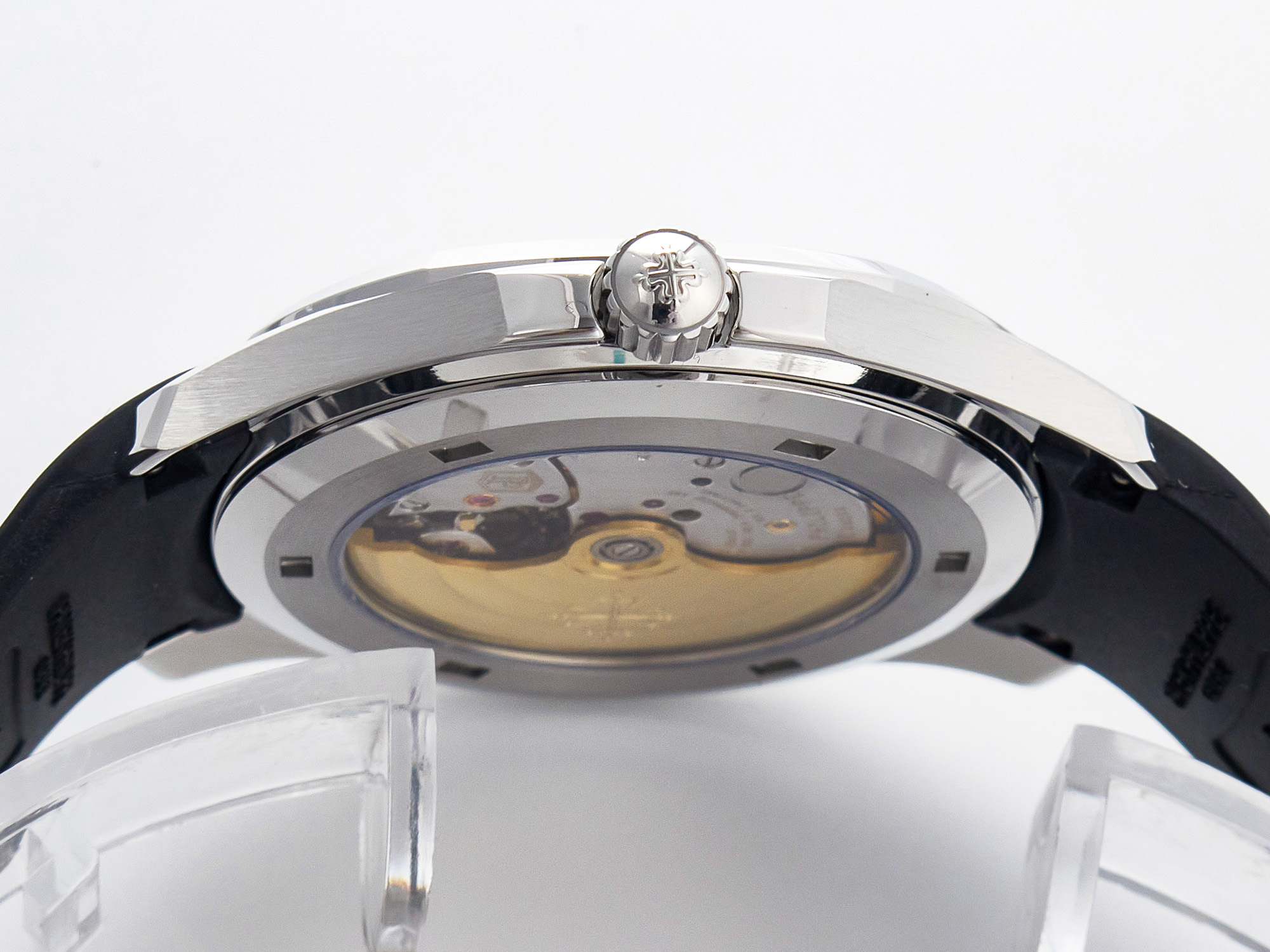 Aquanaut 5167 40mm SS 3KF 1:1 Best Edition Black Dial on Black Rubber Strap A330 Super Clone V3