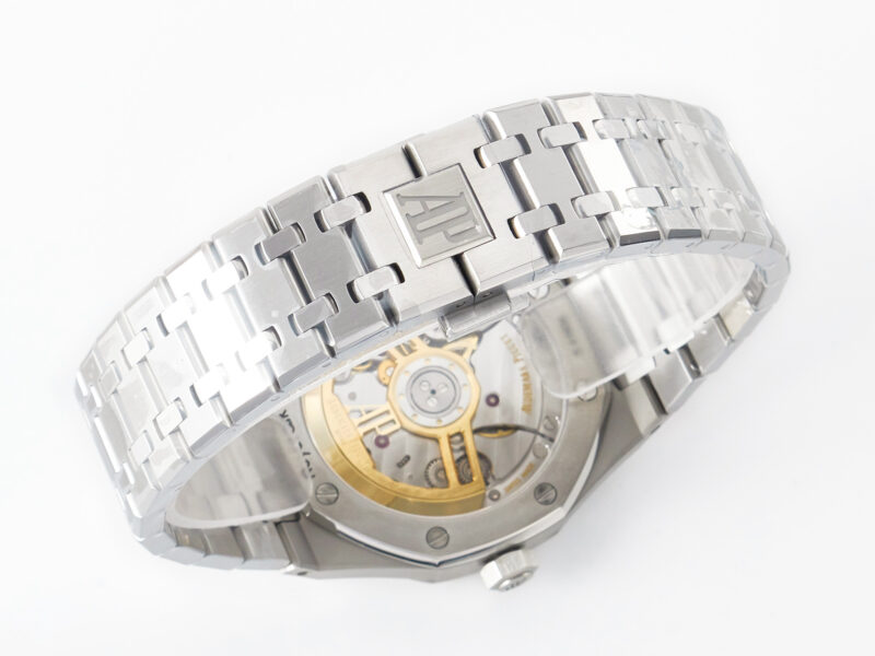 Royal Oak 41mm 15500 SS ZF 1:1 Best Edition Black Textured Dial on SS Bracelet SA4302 Super Clone V3