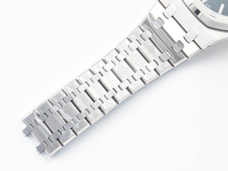 Royal Oak 41mm 15500 SS ZF 1:1 Best Edition Black Textured Dial on SS Bracelet SA4302 Super Clone V3