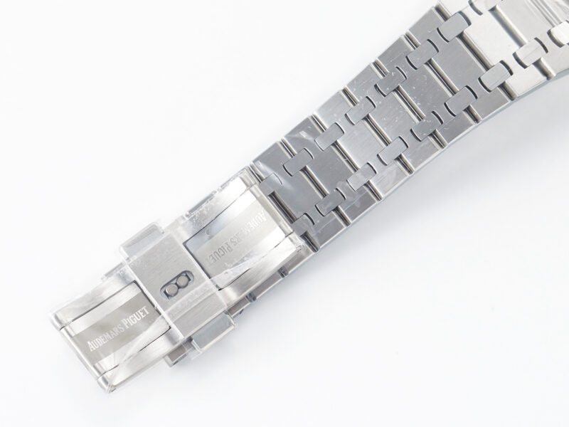 Royal Oak 41mm 15500 SS ZF 1:1 Best Edition Blue Textured Dial on SS Bracelet SA4302 Super Clone V3