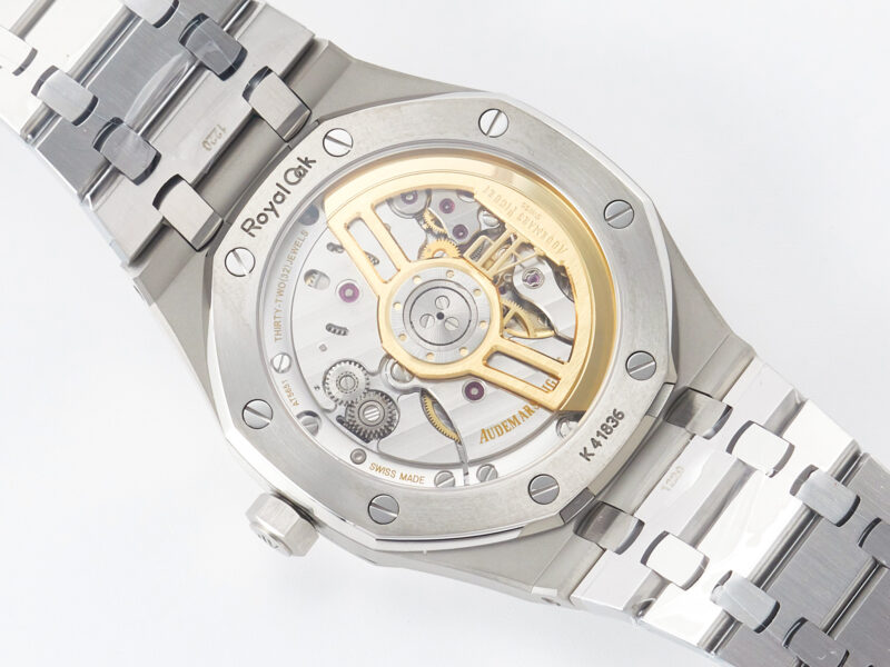 Royal Oak 41mm 15500 SS ZF 1:1 Best Edition Black Textured Dial on SS Bracelet SA4302 Super Clone V3