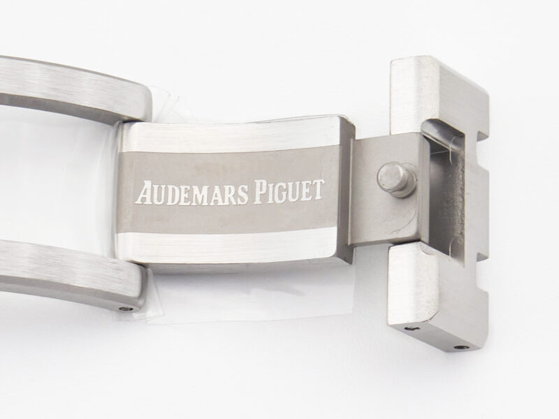 Royal Oak 41mm 15500 SS ZF 1:1 Best Edition Blue Textured Dial on SS Bracelet SA4302 Super Clone V3