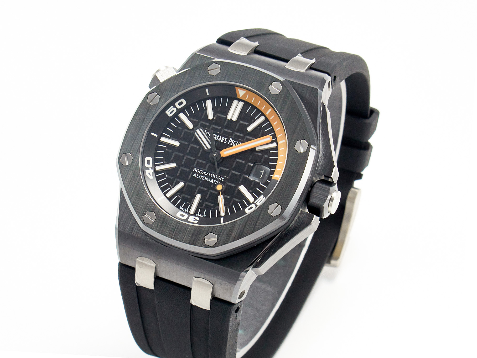 Royal Oak Offshore Diver 15707 Black Ceramic ZF 1:1 Best Edition SA3120 Super Clone