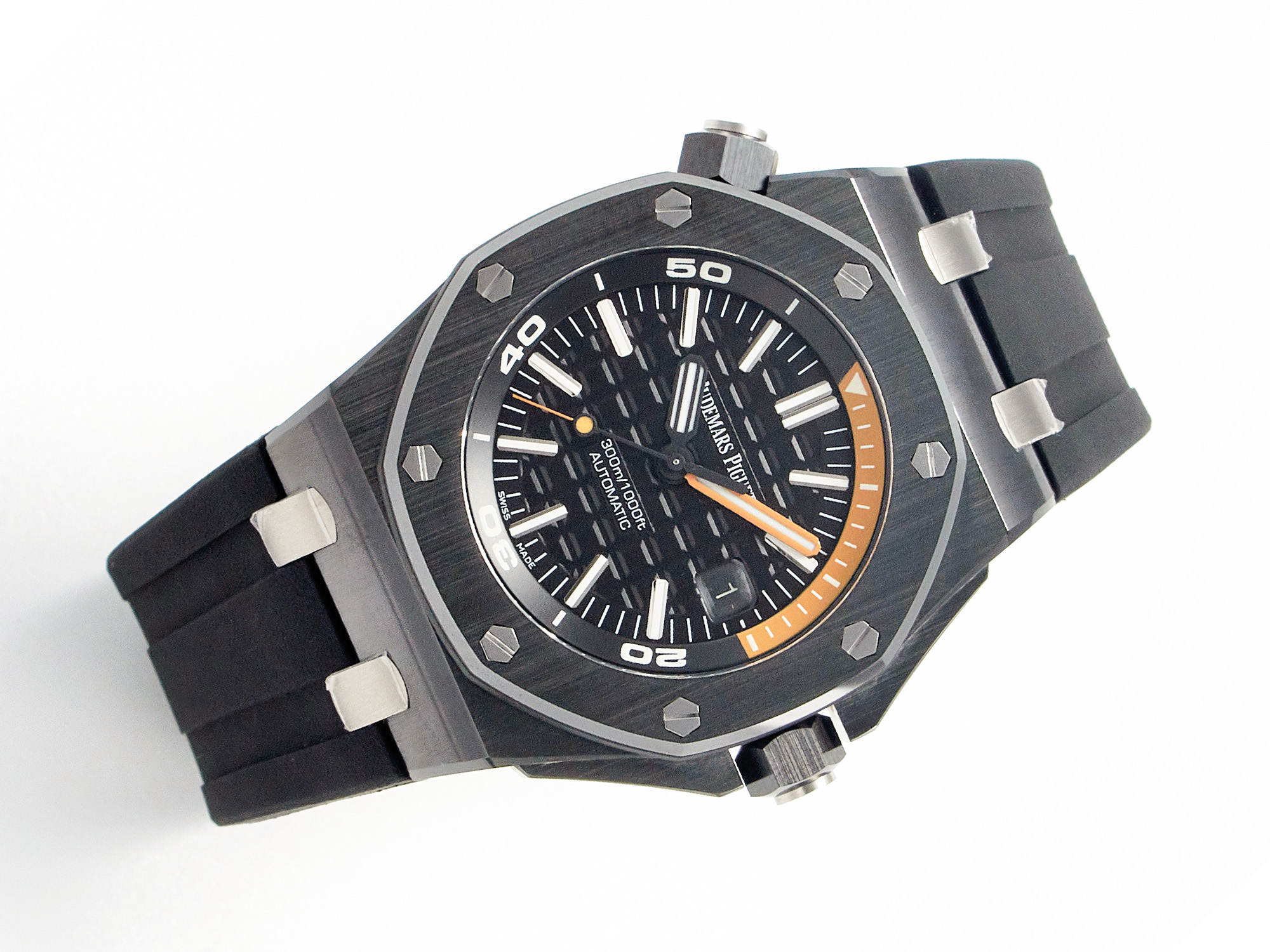 Royal Oak Offshore Diver 15707 Black Ceramic ZF 1:1 Best Edition SA3120 Super Clone
