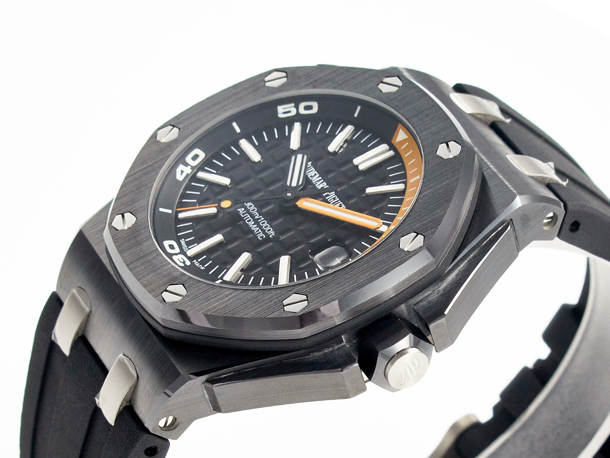 Royal Oak Offshore Diver 15707 Black Ceramic ZF 1:1 Best Edition SA3120 Super Clone