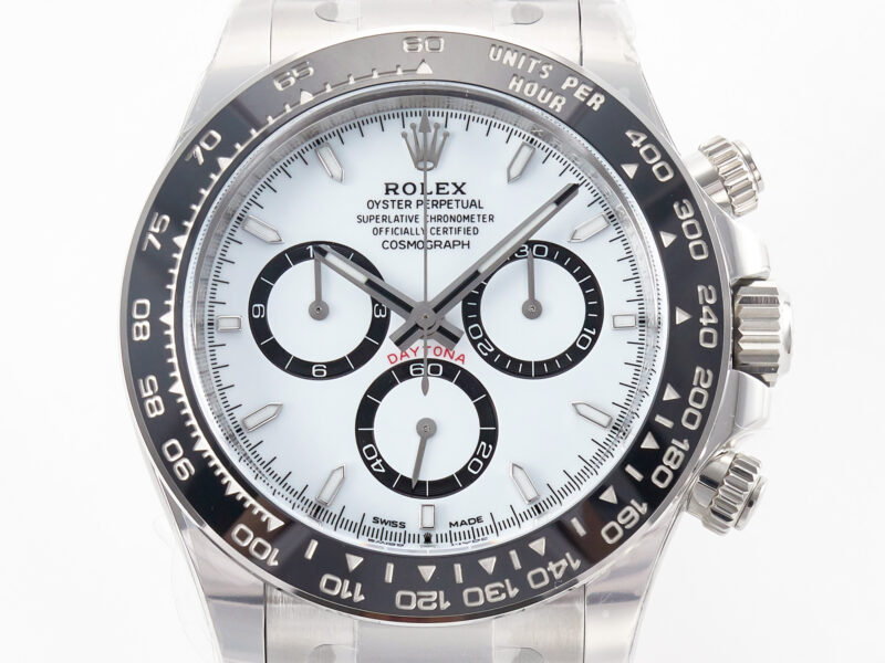 Daytona Panda 116500 Clean Factory 1:1 Best Edition 904L SS Case and Bracelet White Dial SH4131