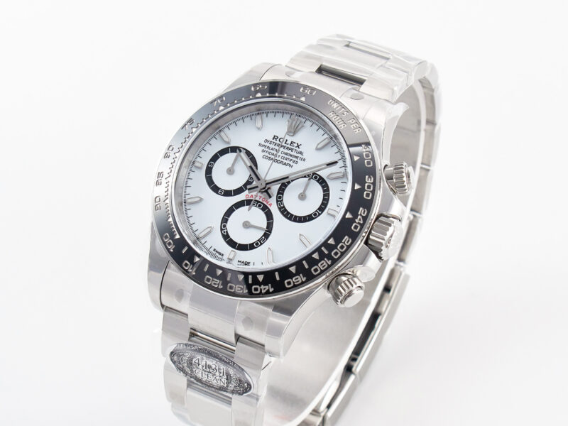 Daytona Panda 116500 Clean Factory 1:1 Best Edition 904L SS Case and Bracelet White Dial SH4131