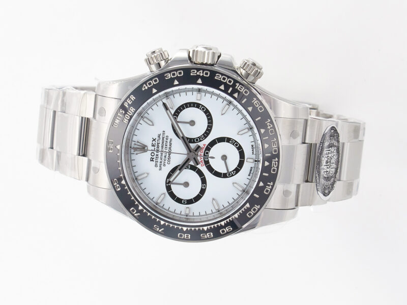 Daytona Panda 116500 Clean Factory 1:1 Best Edition 904L SS Case and Bracelet White Dial SH4131