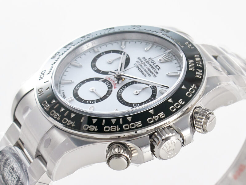 Daytona Panda 116500 Clean Factory 1:1 Best Edition 904L SS Case and Bracelet White Dial SH4131